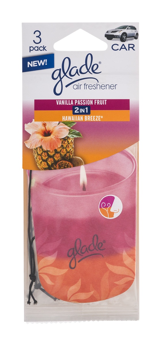 slide 1 of 1, Glade Paper Candle Air Freshener, 3 ct