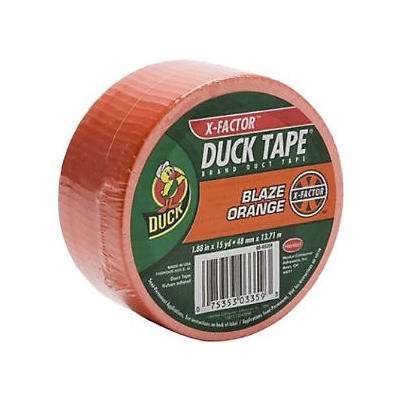 slide 1 of 1, Duck Brand Color Duct Tape - 1.88 Inch X 15 Yard - Neon Orange, 1.88 in x 15 yd