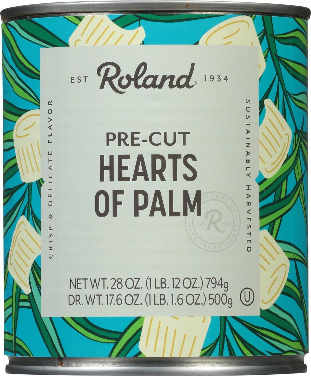 slide 13 of 13, Roland Pre-Cut Hearts of Palm 28 oz, 28 oz