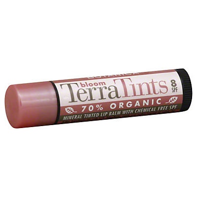 slide 1 of 1, Alba Botanica Mineral Terra Tints Lip Balm With Spf 15 Bloom, 0.15 oz (4.2 grams)