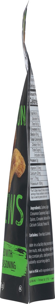 slide 7 of 9, Nature's Garden Apple Cinnamon Cashews 4 oz, 4 oz