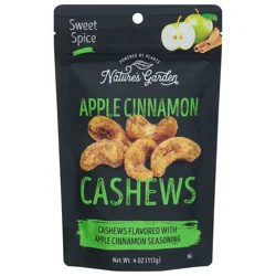 Nature's Garden Apple Cinnamon Cashews 4 oz