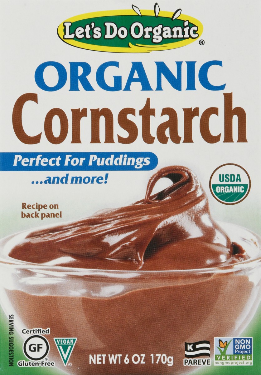 slide 6 of 9, Let's Do Organic Cornstarch 6 oz Box, 6 oz