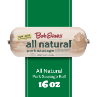 slide 3 of 29, Bob Evans All Natural Pork Sausage Roll, 16 oz, 16 oz