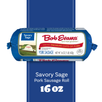 slide 3 of 29, Bob Evans Savory Sage Pork Sausage, 16 oz, 16 oz