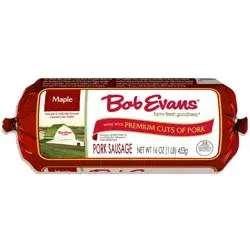 Bob Evans Maple Pork Sausage Roll