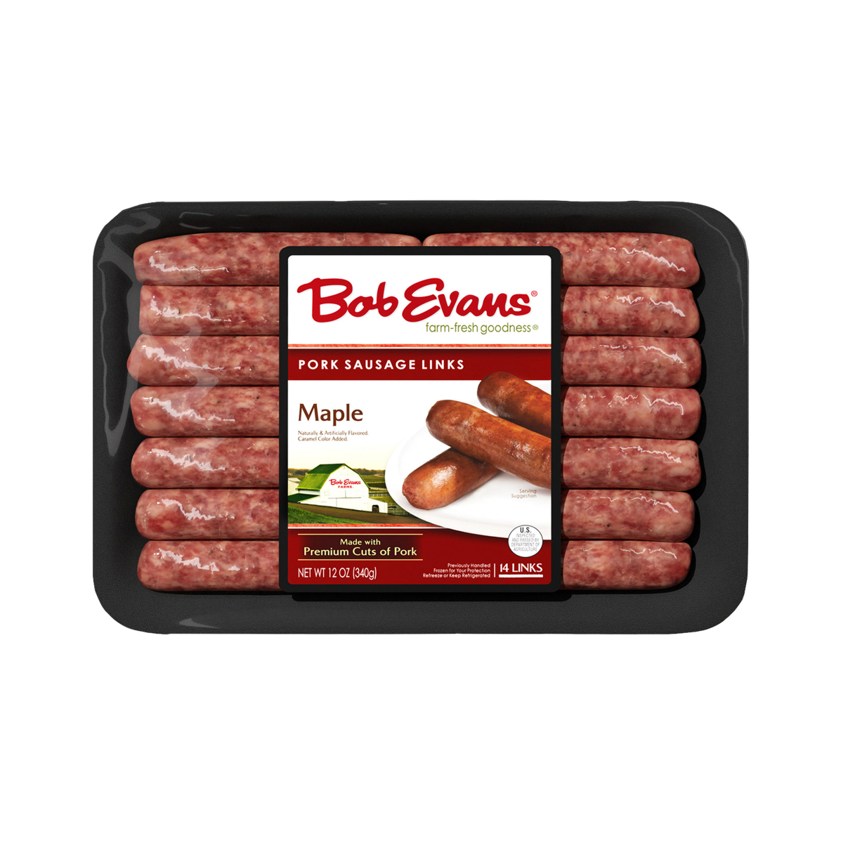 slide 1 of 29, Bob Evans Maple Pork Sausage Links, 12 oz, 14 ct, 14 ct; 12 oz