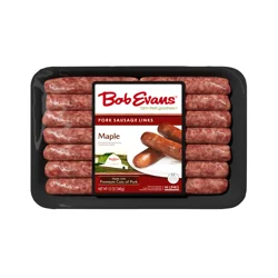 Bob Evans Maple Pork Sausage Links 12 oz 14 ct