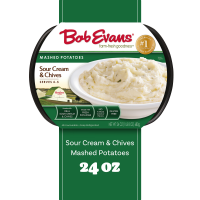 slide 3 of 29, Bob Evans Gluten-Free Sour Cream & Chive Mashed Potatoes Tray, 24 oz (Refrigerated), 24 oz