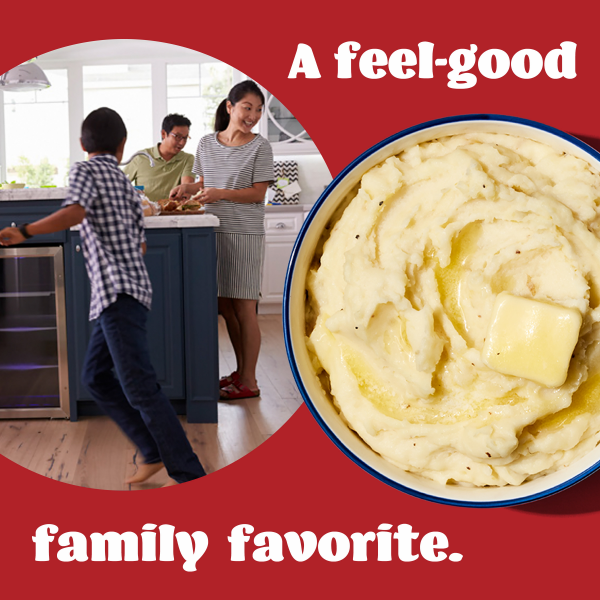 slide 16 of 29, Bob Evans Gluten-Free Sour Cream & Chive Mashed Potatoes Tray, 24 oz (Refrigerated), 24 oz