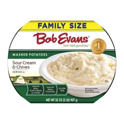 Bob Evans Family Size Sour Cream & Chive Mashed Potatoes, 32 Oz