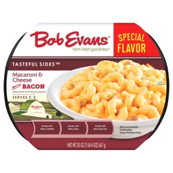 Bob Evans Tasteful Sides Special Flavor with Bacon Macaroni & Cheese 20 oz