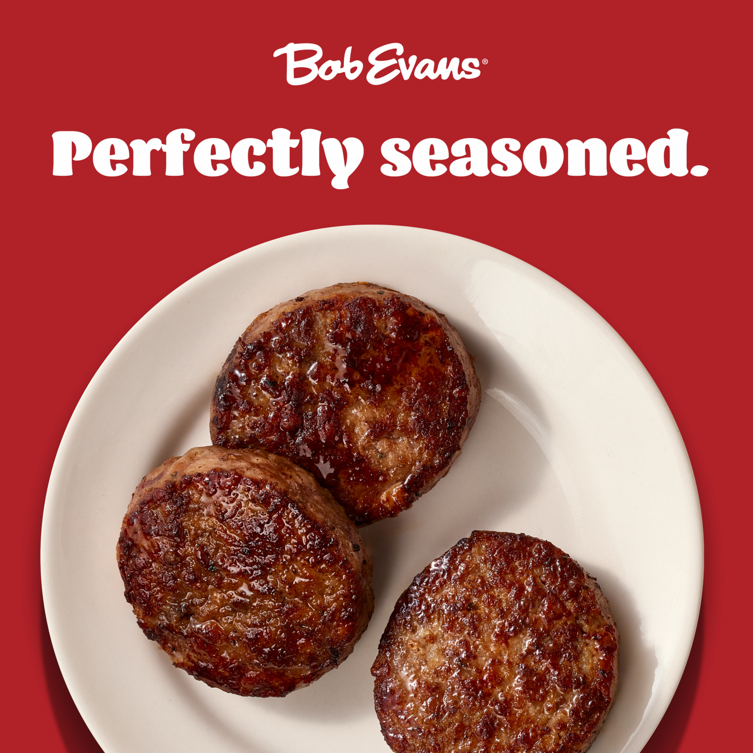 slide 4 of 8, Bob Evans Regular Pork Sausage Patties 40 oz. Box, 30 ct