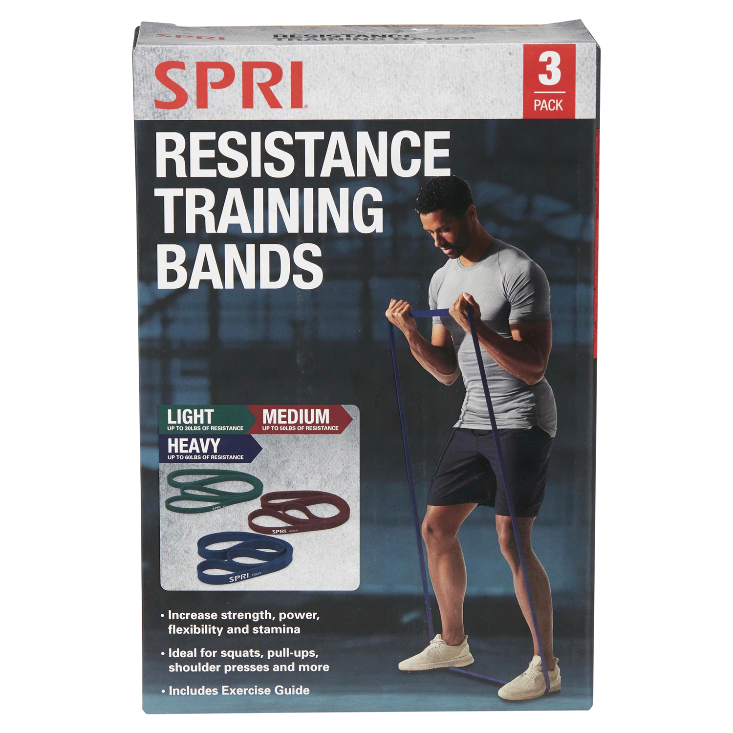 slide 1 of 5, SPRI Superband, 3 ct