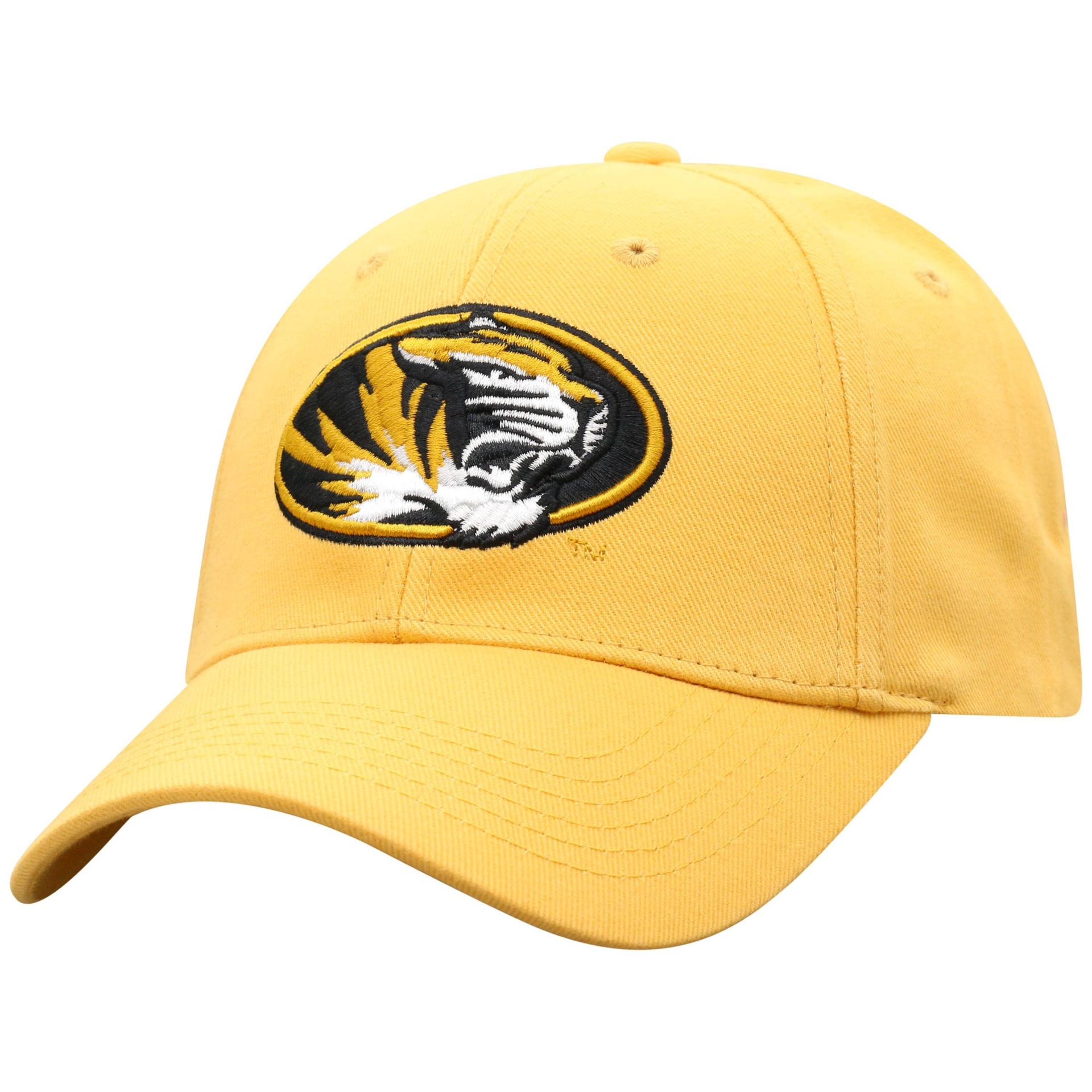 slide 1 of 2, NCAA Missouri Tigers Men's Structured Brushed Cotton Hat, 1 ct