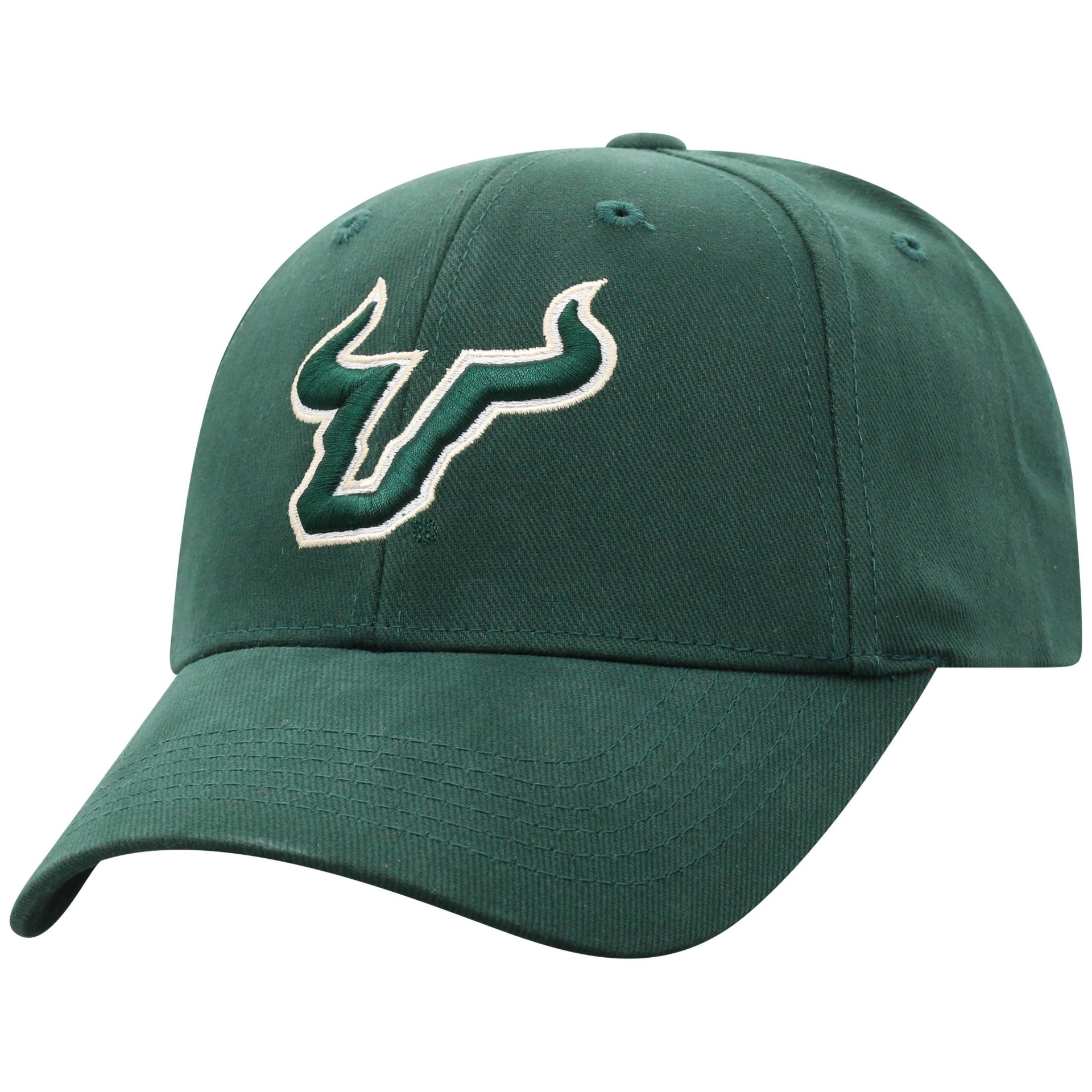 slide 1 of 2, NCAA South Florida Bulls Men's Structured Brushed Cotton Hat, 1 ct