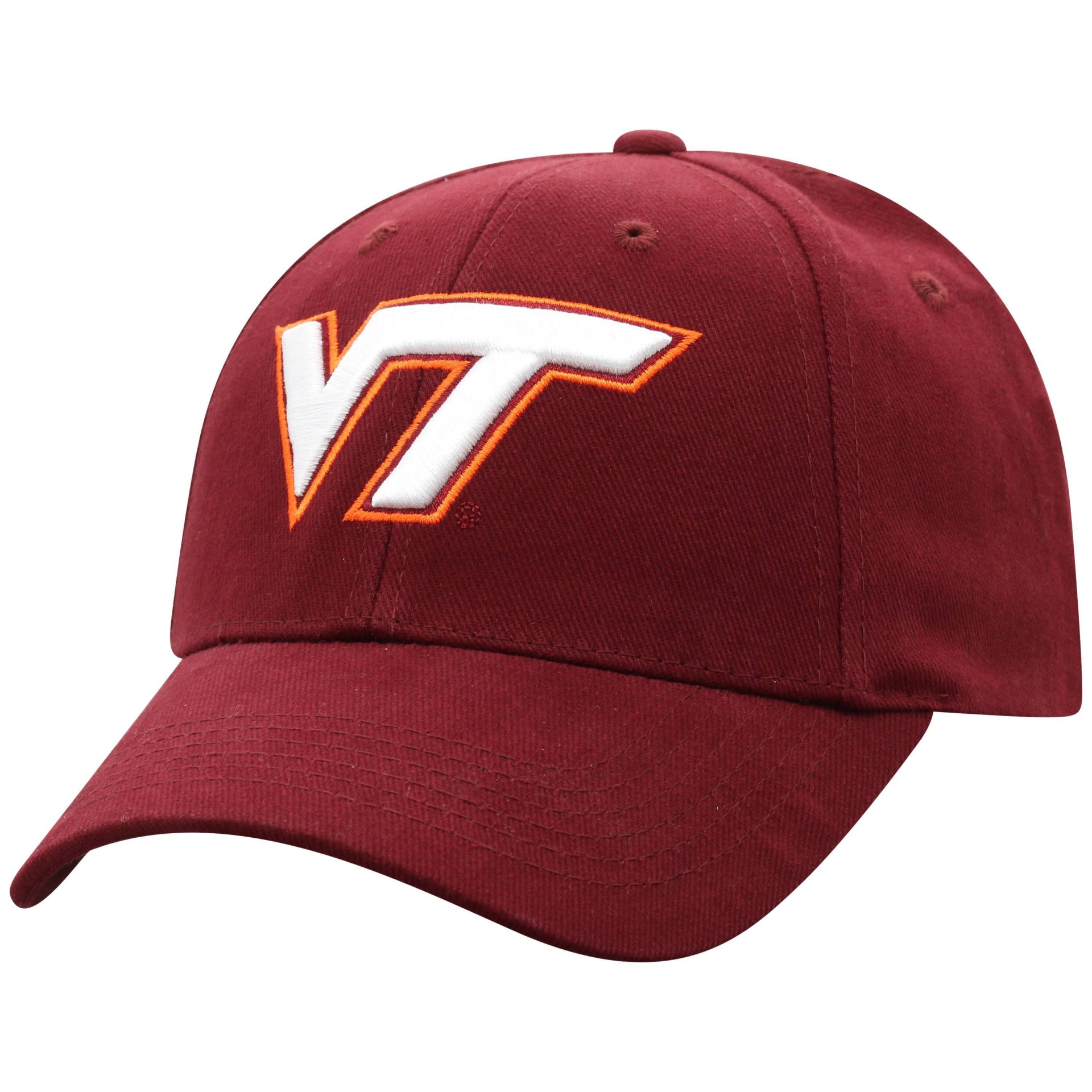 slide 1 of 2, NCAA Virginia Tech Hokies Men's Structured Brushed Cotton Hat, 1 ct