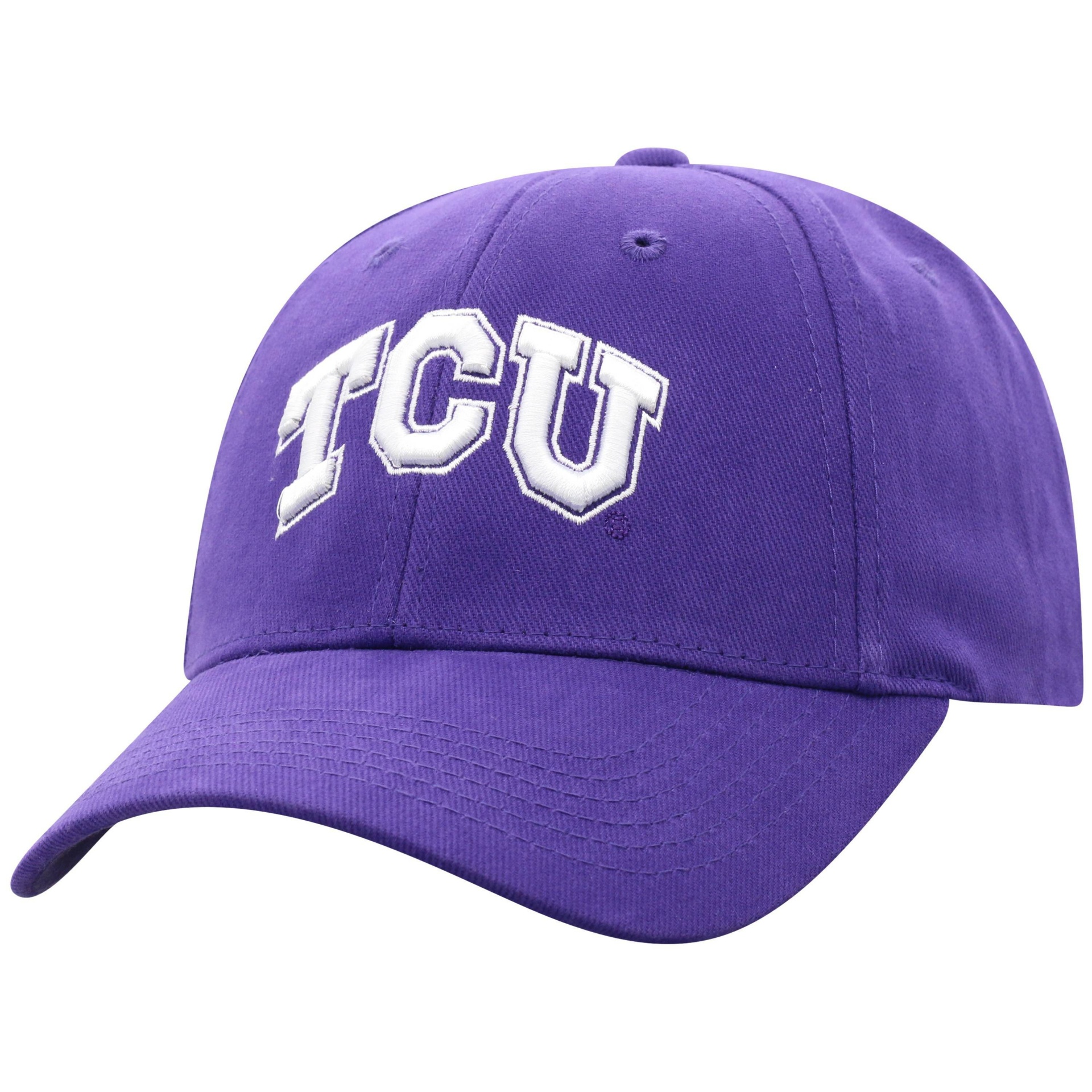 slide 1 of 2, NCAA TCU Horned Frogs Men's Structured Brushed Cotton Hat, 1 ct