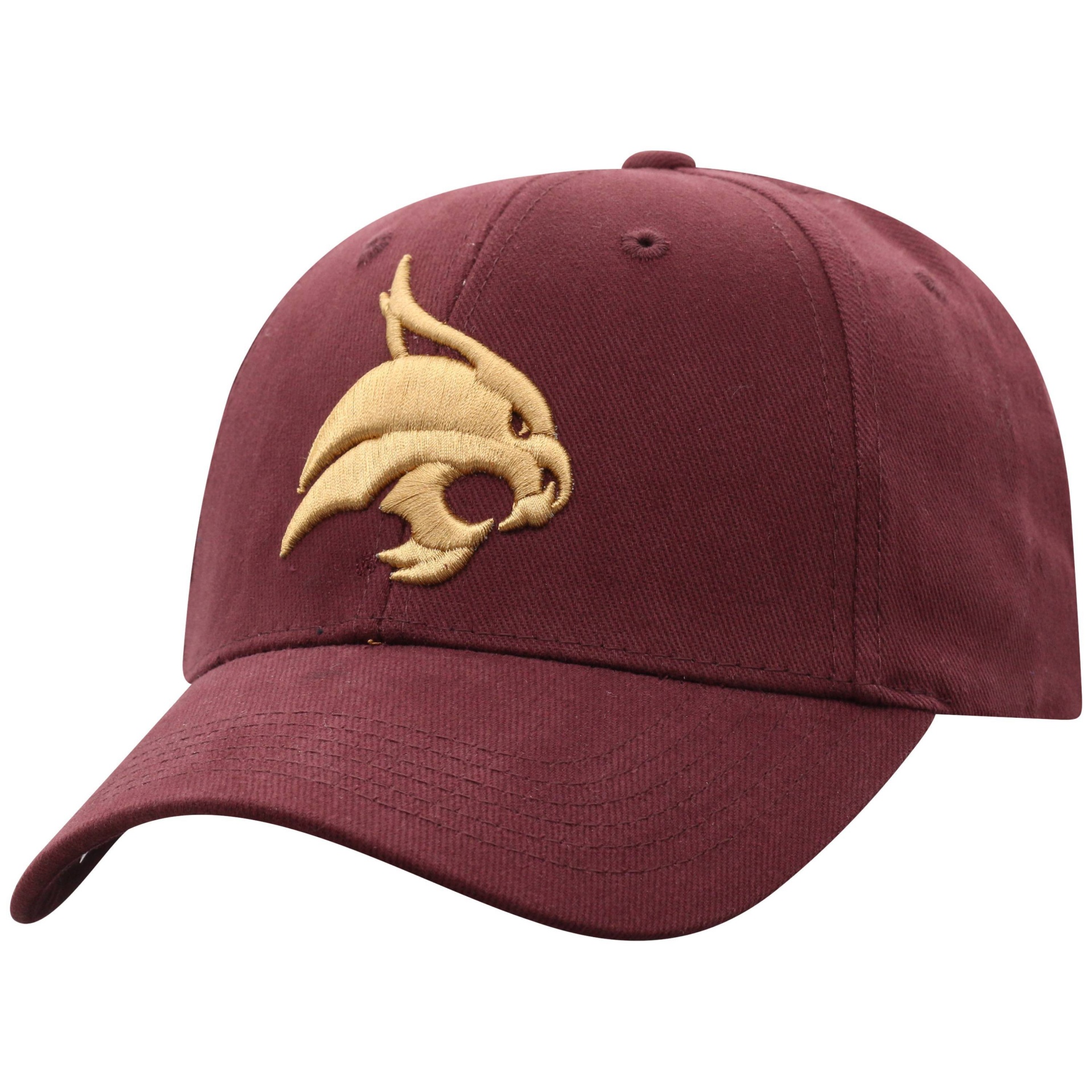 slide 1 of 2, NCAA Texas State Bobcats Men's Structured Brushed Cotton Hat, 1 ct