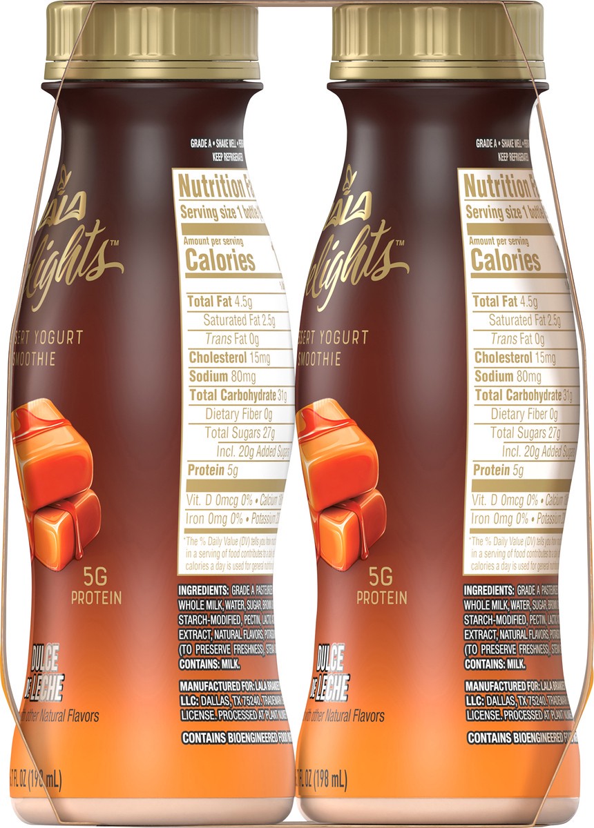 slide 5 of 10, LALA Delights Dulce de Leche Dessert Yogurt Smoothie 4 ea, 28 oz