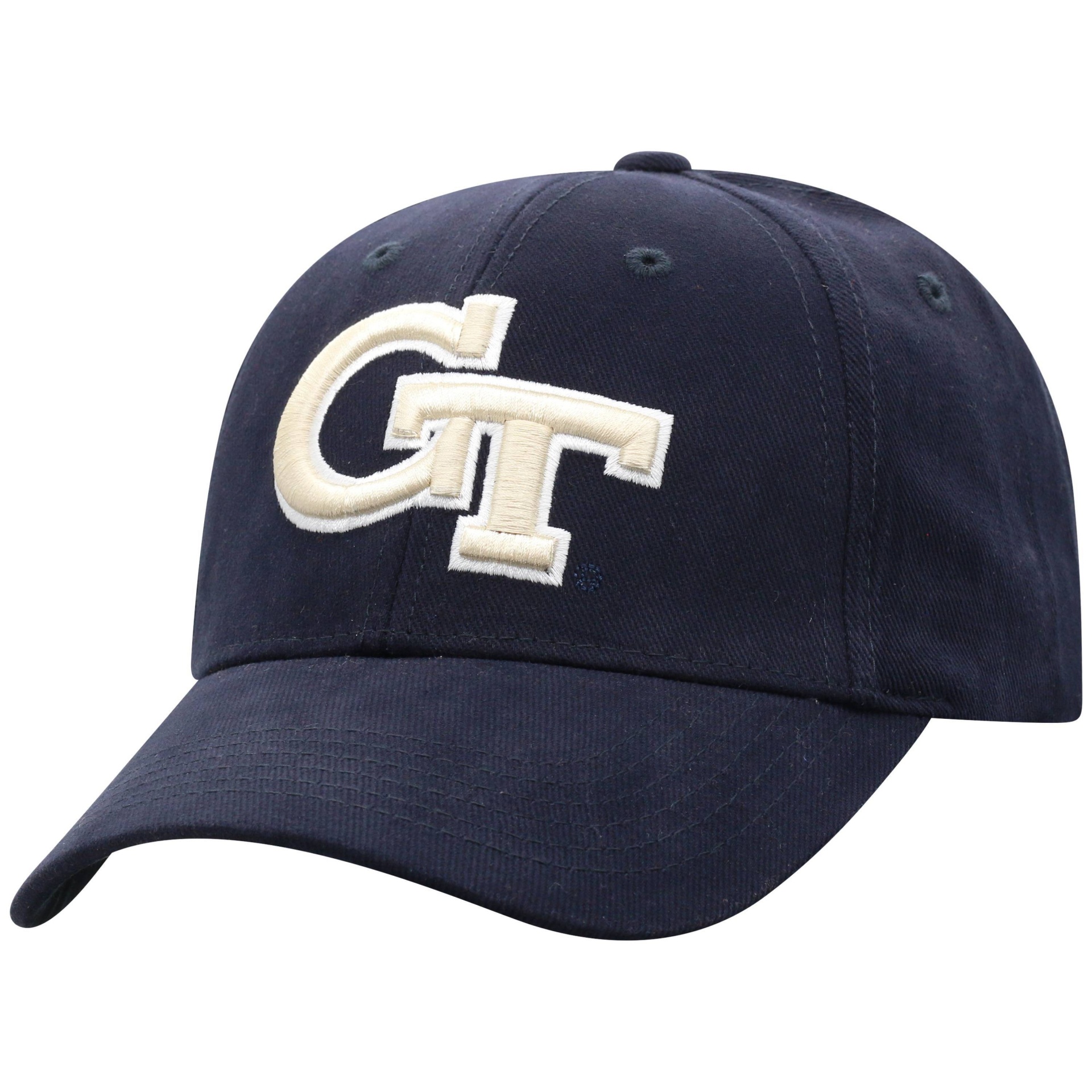 slide 1 of 2, NCAA Georgia Tech Yellow Jackets Men's Structured Brushed Cotton Hat, 1 ct