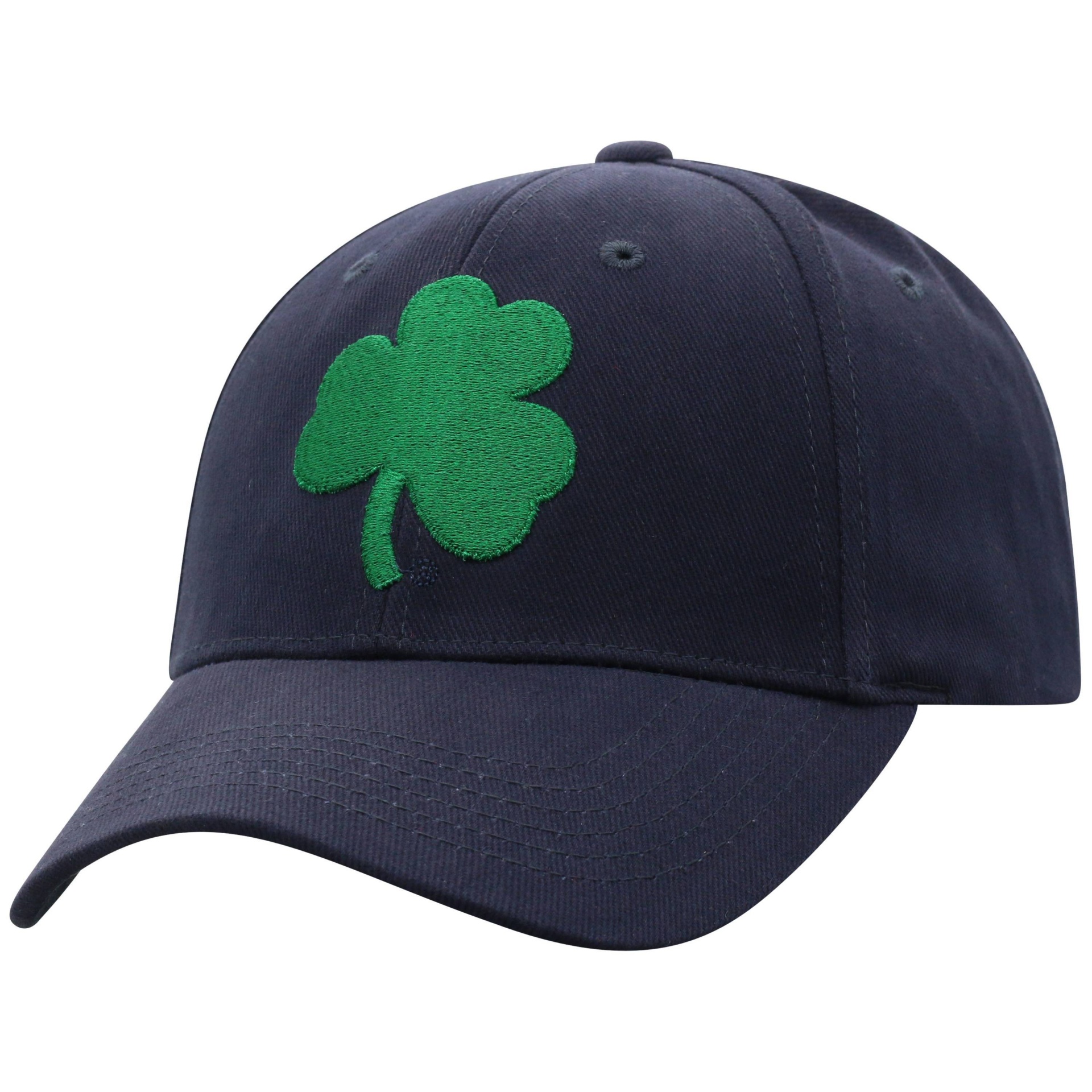 slide 1 of 2, NCAA Notre Dame Fighting Irish Men's Structured Brushed Cotton Hat, 1 ct