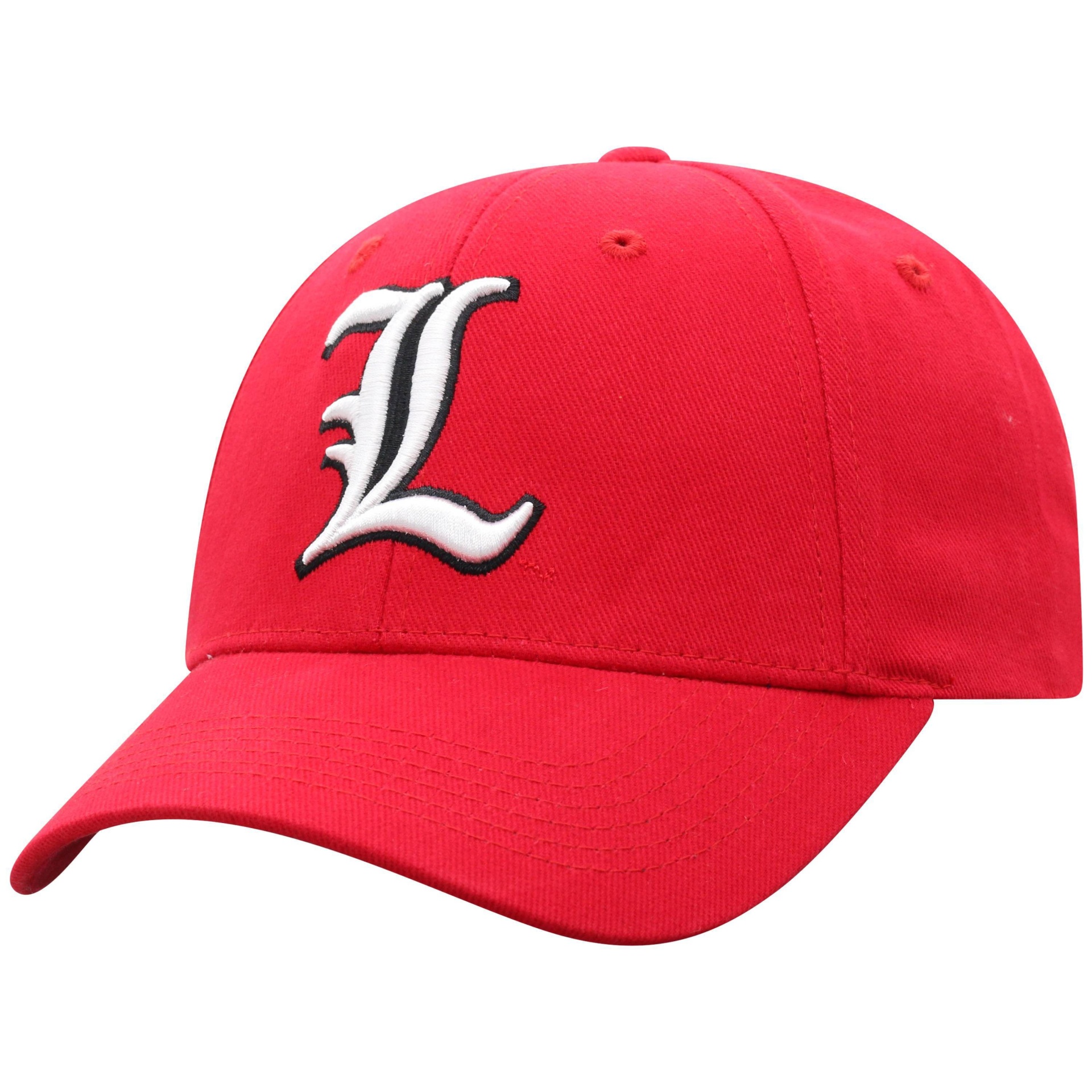 slide 1 of 2, NCAA Louisville Cardinals Men's Structured Brushed Cotton Hat, 1 ct