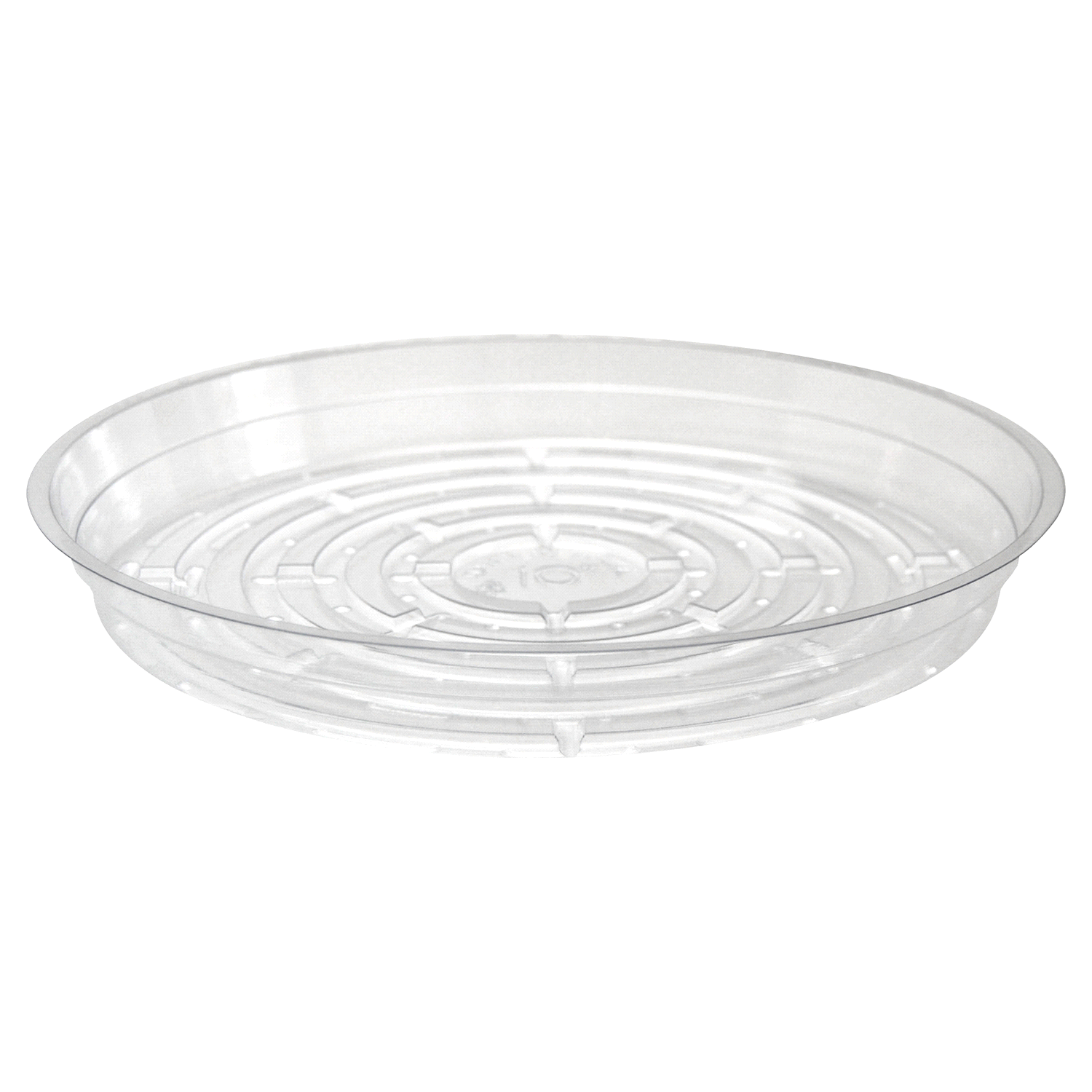 slide 1 of 1, Curtis Wagner Clear Plant Saucer 10 Inch 1 ea, 1 ct