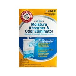 Arm & Hammer Fragrance Free Hanging Moisture Absorber and Odor Eliminator