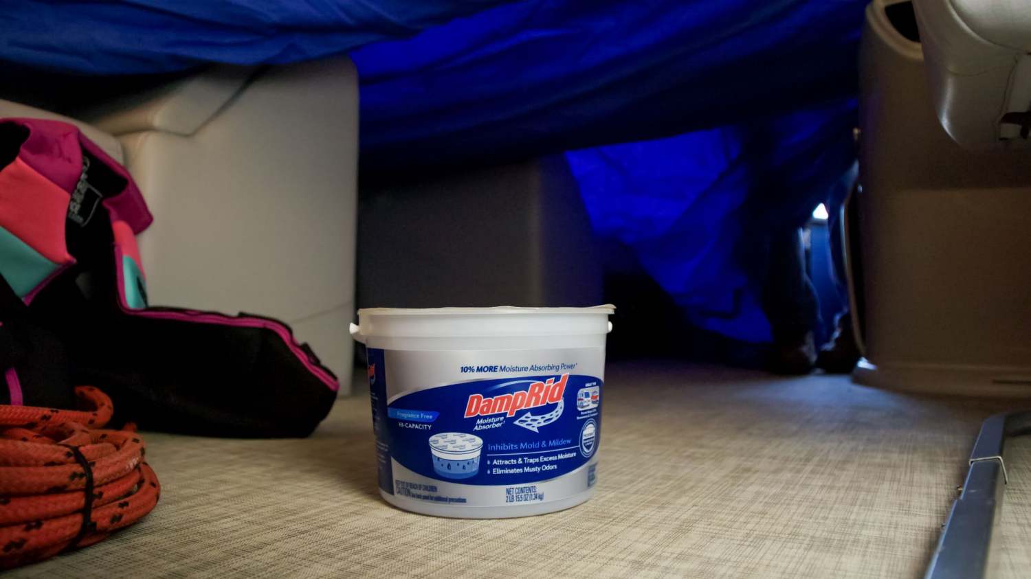 slide 3 of 5, DampRid Fragrance Free Moisture Absorber 47.5 oz, 47.5 oz