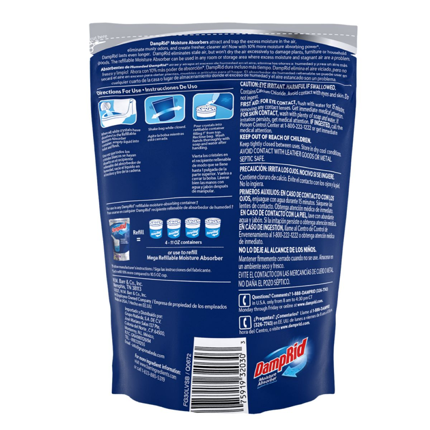 slide 2 of 5, DampRid Refill Lavender Vanilla Moisture Absorber 44 oz, 44 oz