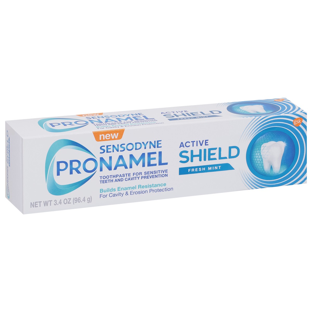 slide 9 of 9, Sensodyne Pronamel Active Shield Fresh Mint Toothpaste, 3.4 oz