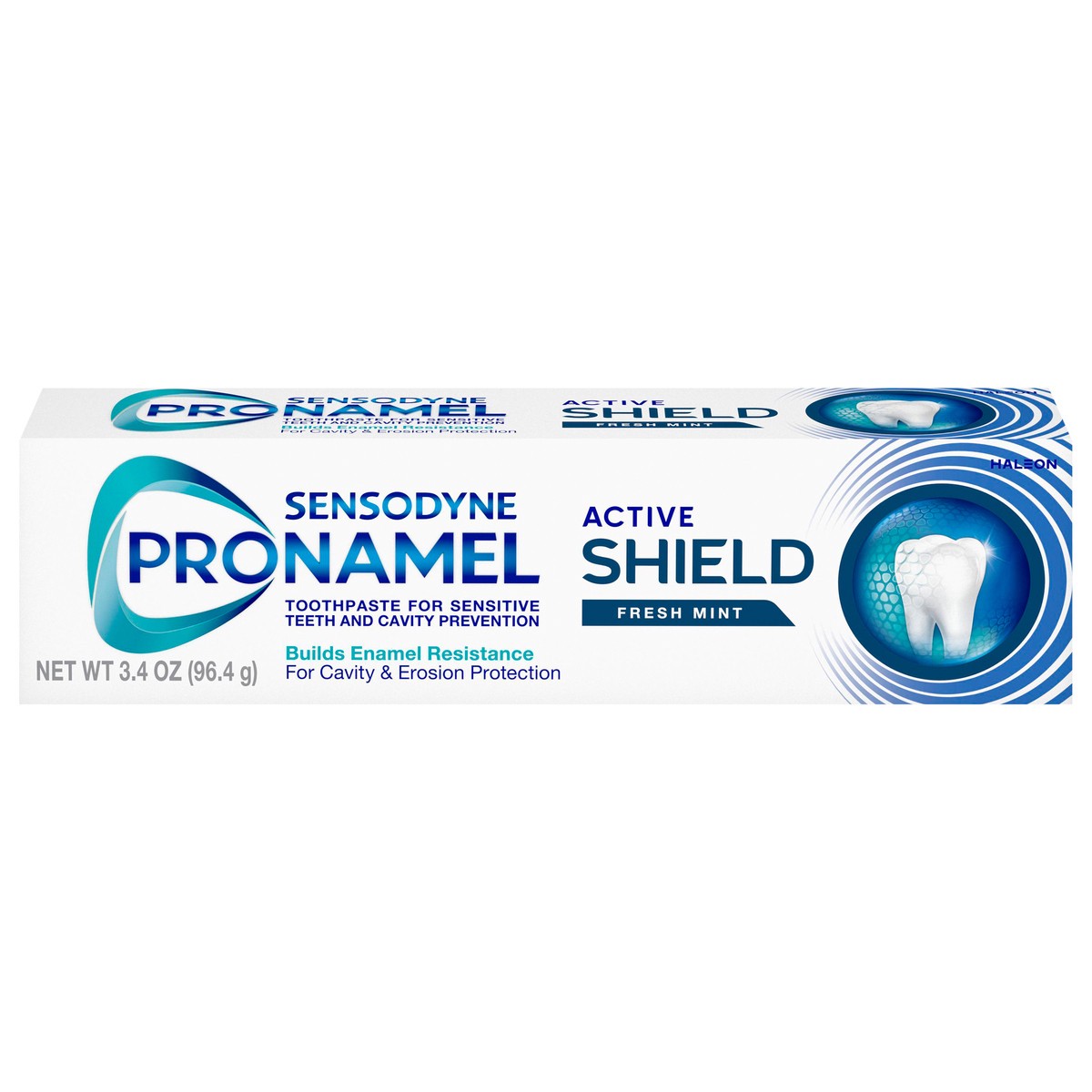 slide 1 of 9, Sensodyne Pronamel Active Shield Fresh Mint Toothpaste, 3.4 oz