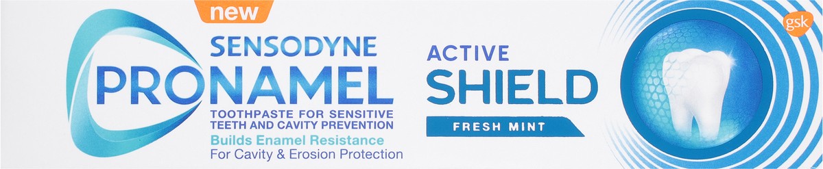 slide 8 of 9, Sensodyne Pronamel Active Shield Fresh Mint Toothpaste, 3.4 oz