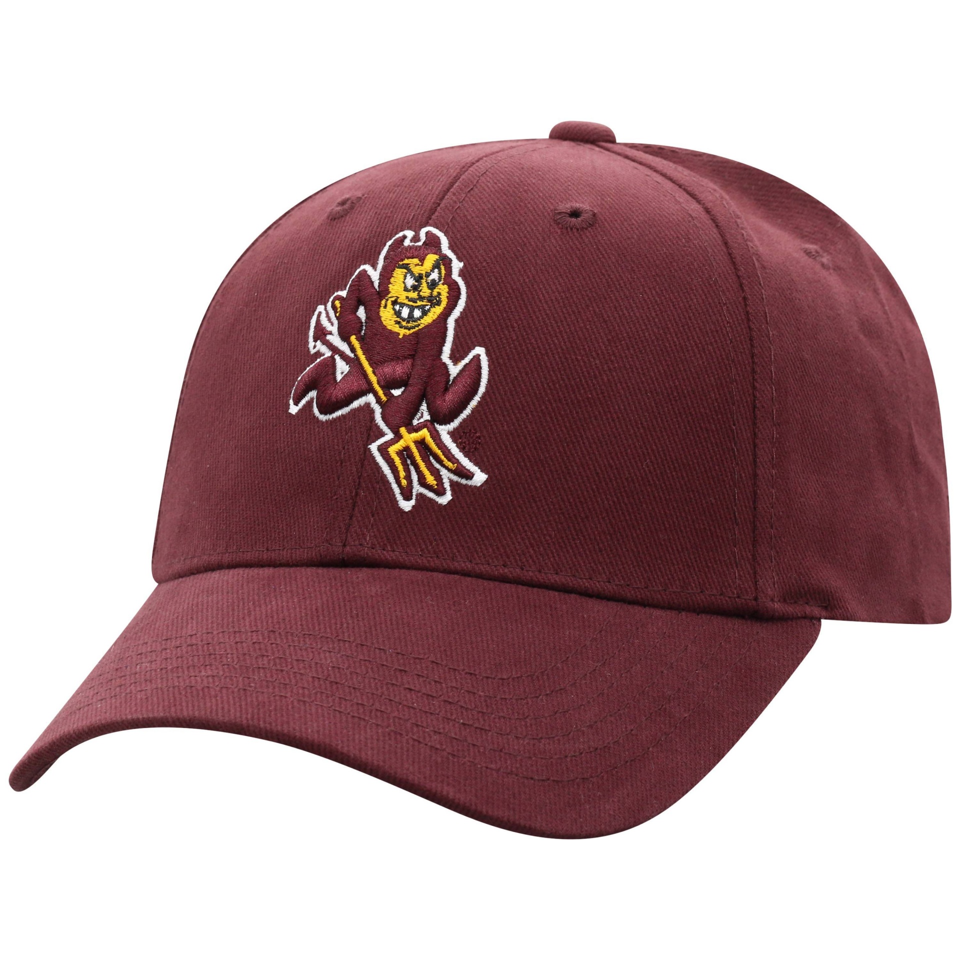 slide 1 of 2, NCAA Arizona State Sun Devils Men's Structured Brushed Cotton Hat, 1 ct