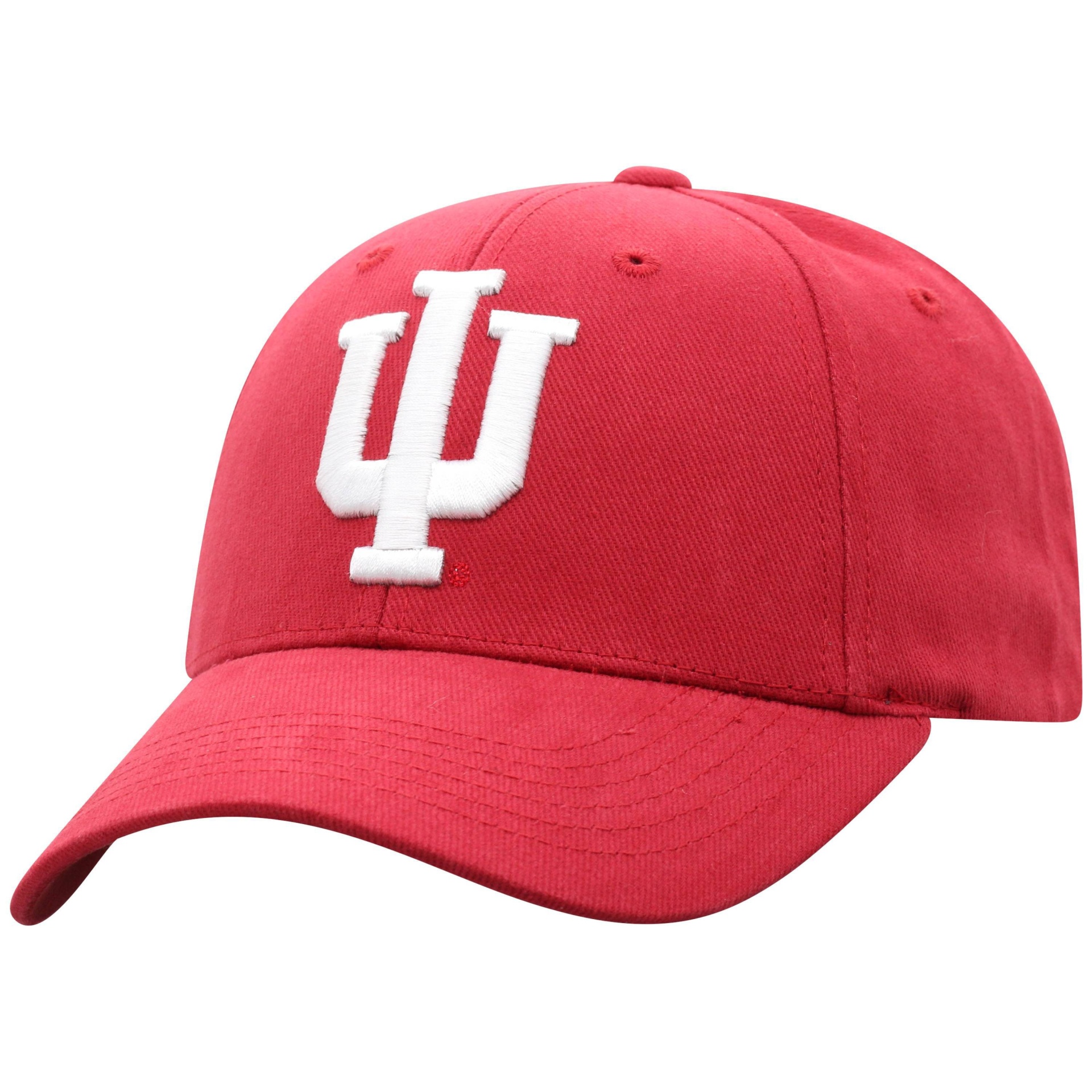 NCAA Indiana Hoosiers Men's Structured Brushed Cotton Hat 1 ct | Shipt