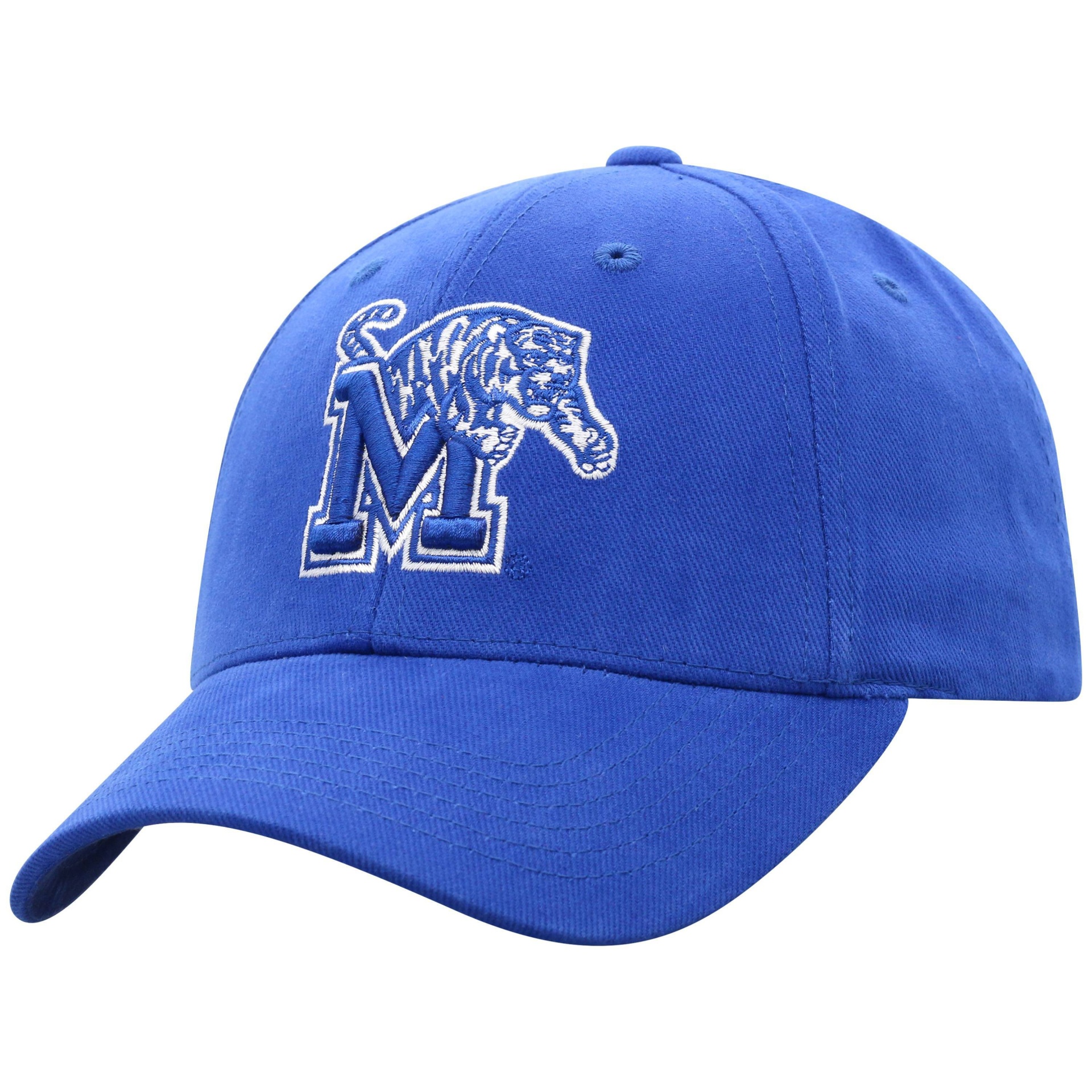 slide 1 of 2, NCAA Memphis Tigers Men's Structured Brushed Cotton Hat, 1 ct