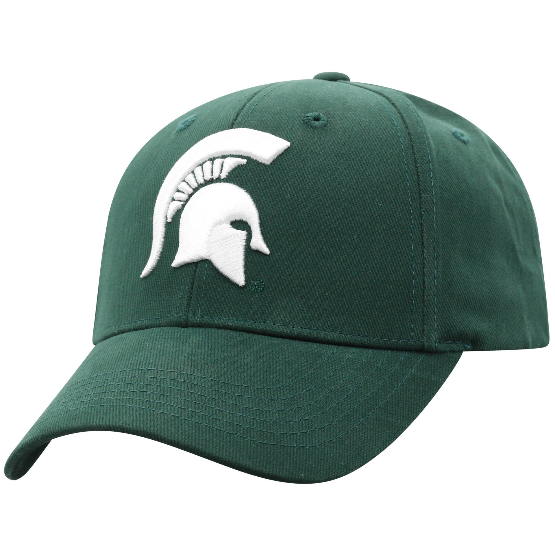 slide 1 of 2, NCAA Michigan State Spartans Men's Structured Brushed Cotton Hat, 1 ct