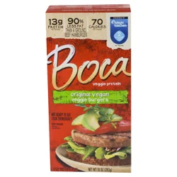 BOCA Original Vegan Veggie Burgers
