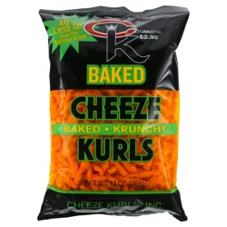 Cheeze Kurls Baked Family Size, 13 oz