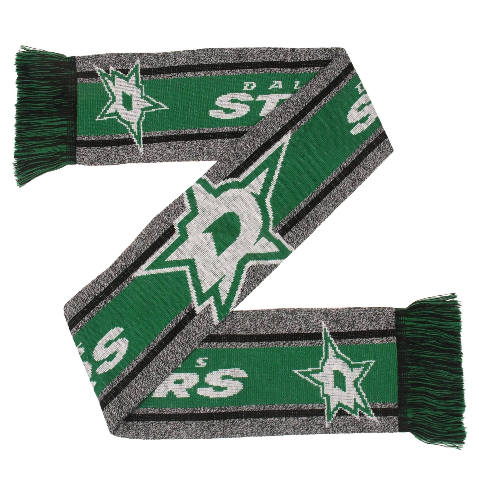 slide 1 of 2, NHL Dallas Stars Gray Big Logo Scarf, 1 ct