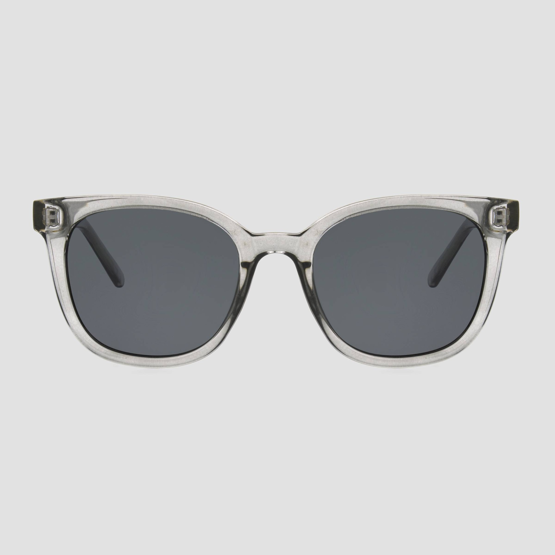 slide 1 of 2, Women's Crystal Surfer Shade Sunglasses with Smoke Polarized Lenses - A New Day Gray, 1 ct