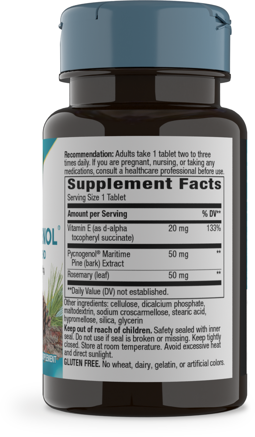 slide 4 of 4, Nature's Way Pycnogenol Premium Blend, 1 ct