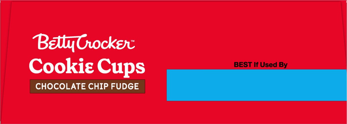slide 2 of 11, Betty Crocker Chocolate Chip Fudge Cookie Cups, 15.1 oz, 15.1 oz