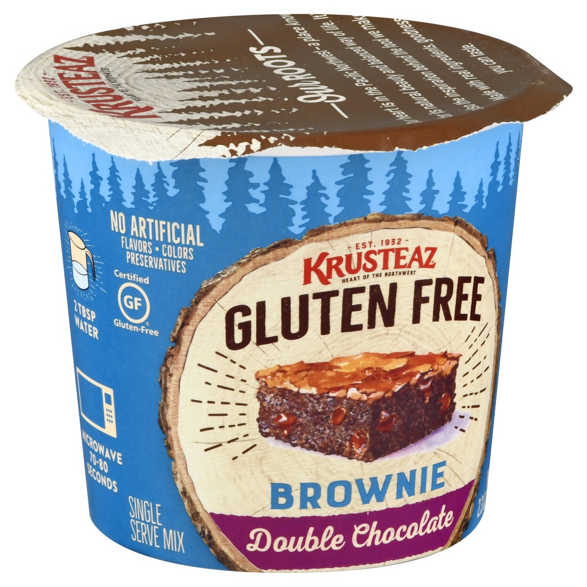 slide 7 of 10, Krusteaz Gluten Free Double Chocolate Brownie 2.3 oz, 2.3 oz