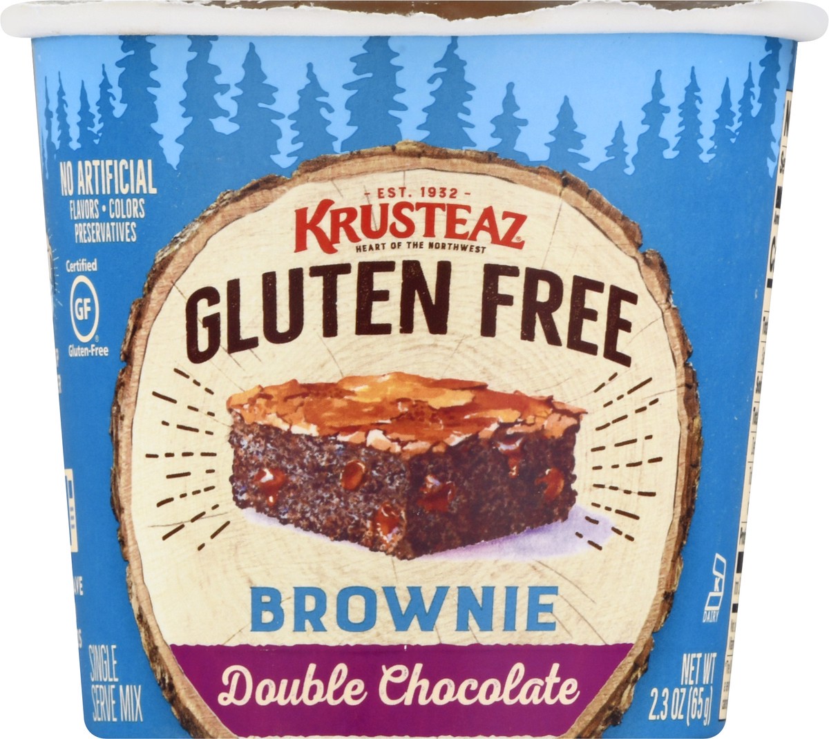 slide 9 of 10, Krusteaz Gluten Free Double Chocolate Brownie 2.3 oz, 2.3 oz