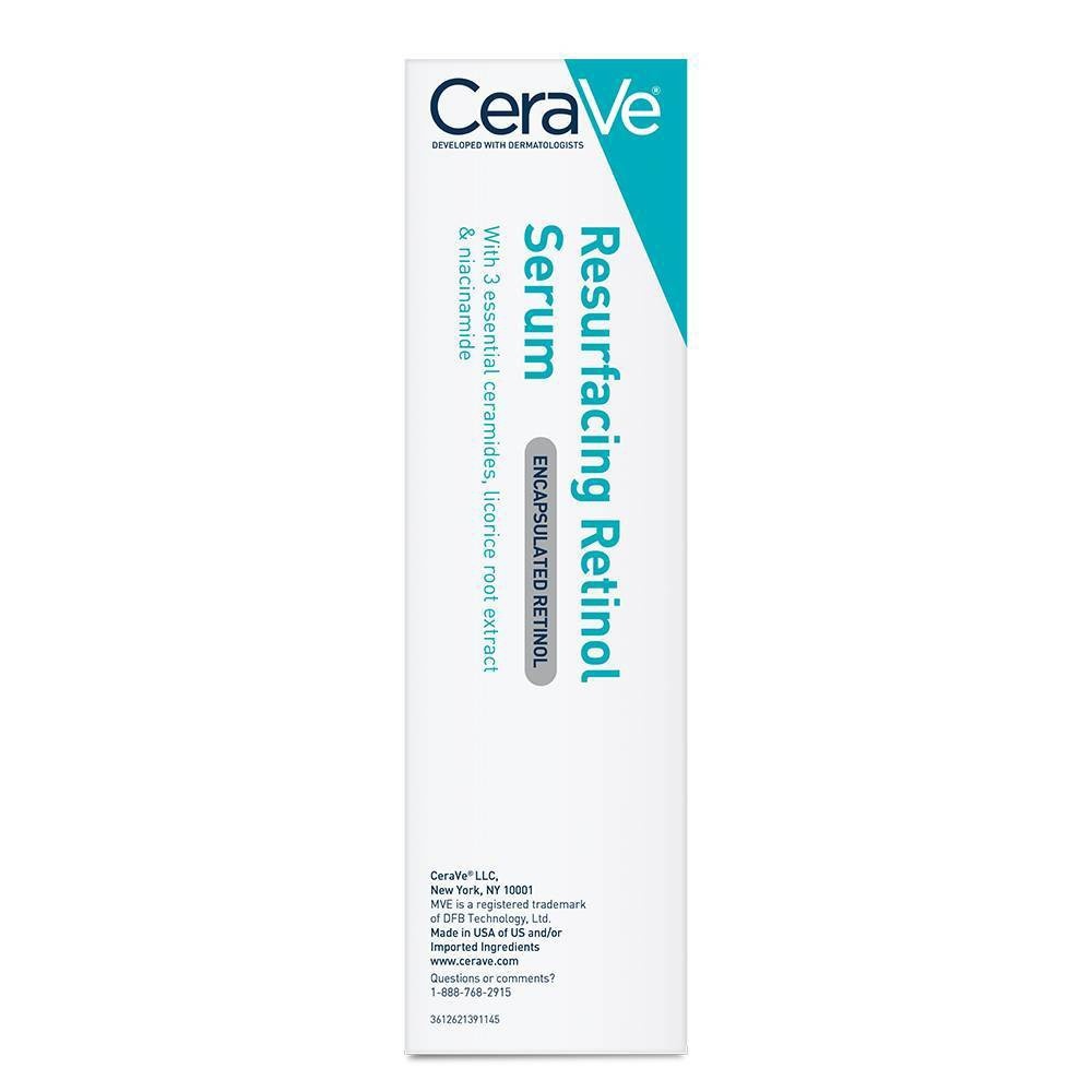 slide 4 of 5, CeraVe Resurfacing Retinol Serum, 1 fl oz