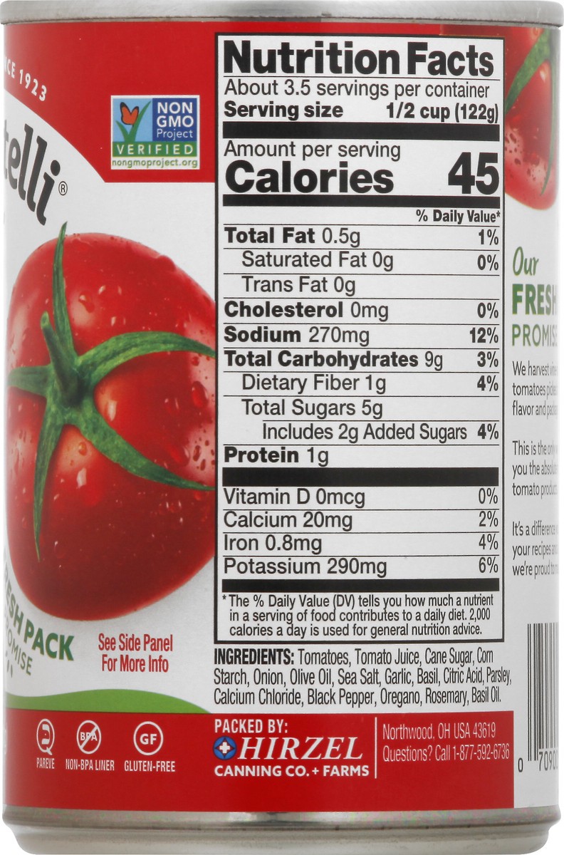 slide 11 of 13, Dei Fratelli Tomato Chopped, 14.5 oz