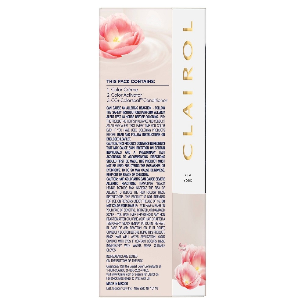 slide 3 of 9, Clairol Nice'n Easy Permanent Hair Color - 1BB Deepest Blue Black, 1 ct