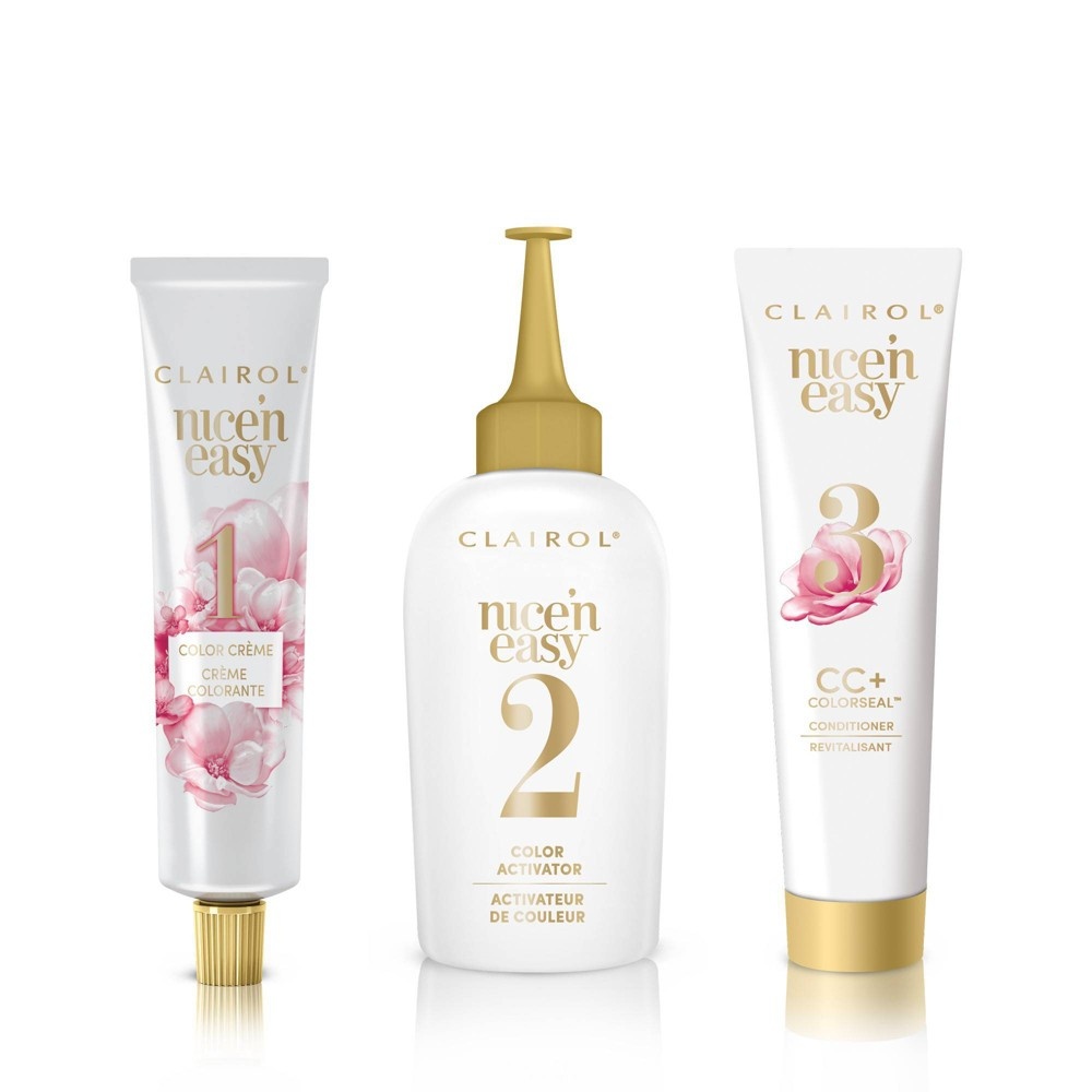 slide 5 of 9, Clairol Nice'n Easy Permanent Hair Color - 1BB Deepest Blue Black, 1 ct